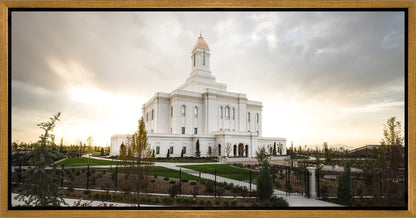 Deseret Peak Golden Glow Sunset