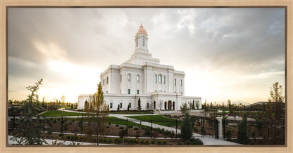 Deseret Peak Golden Glow Sunset