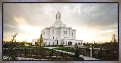Deseret Peak Golden Glow Sunset