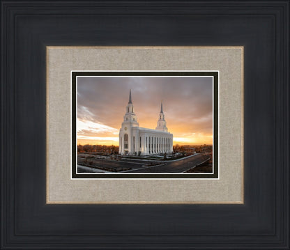 Layton Utah Golden Glow Sunset