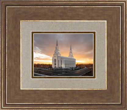 Layton Utah Golden Glow Sunset