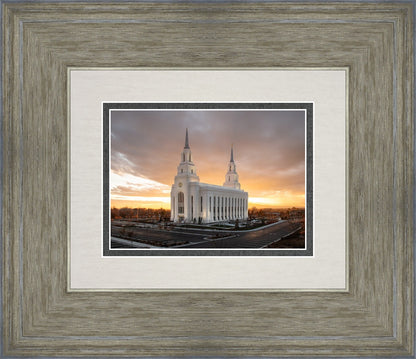 Layton Utah Golden Glow Sunset