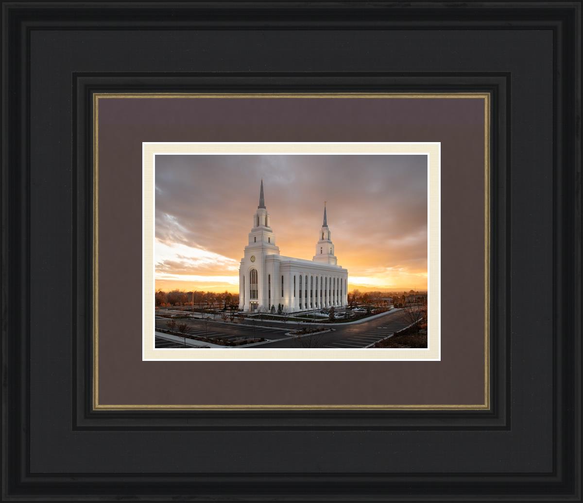 Layton Utah Golden Glow Sunset