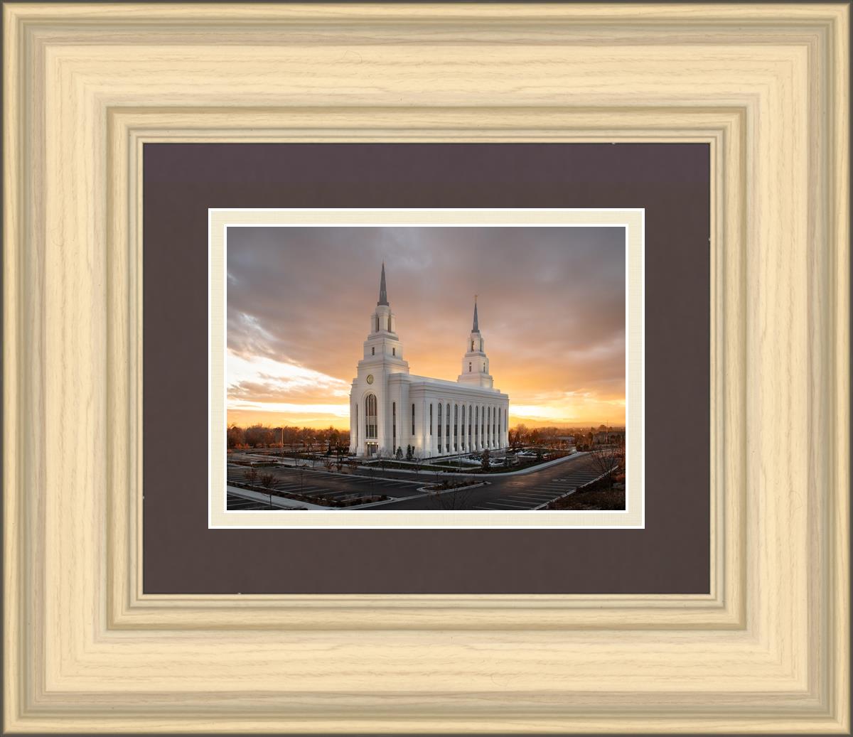 Layton Utah Golden Glow Sunset