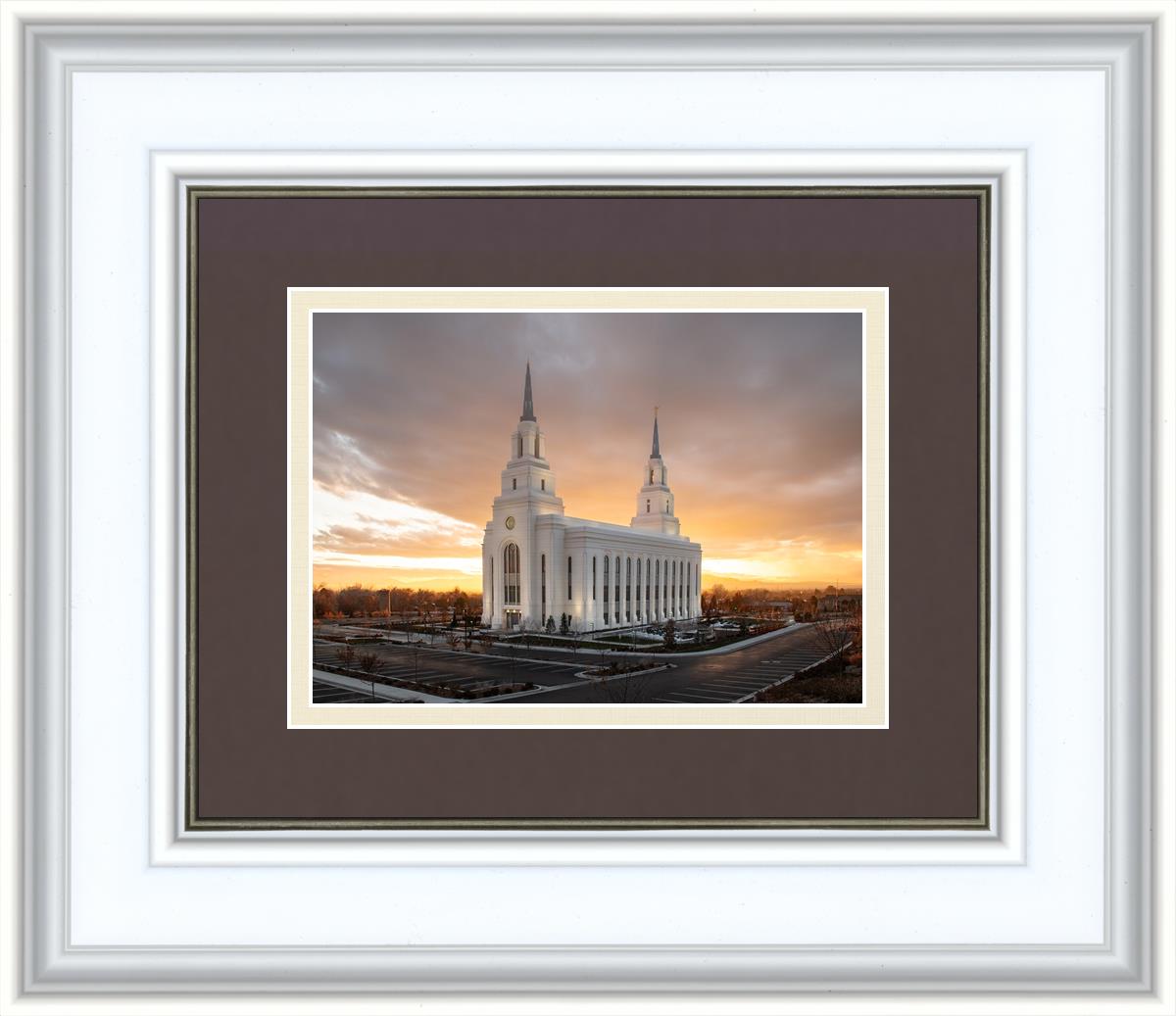 Layton Utah Golden Glow Sunset
