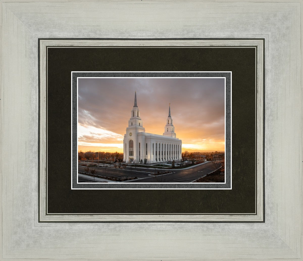 Layton Utah Golden Glow Sunset