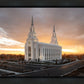 Layton Utah Golden Glow Sunset