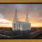 Layton Utah Golden Glow Sunset