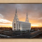 Layton Utah Golden Glow Sunset