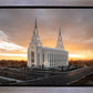 Layton Utah Golden Glow Sunset