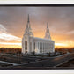 Layton Utah Golden Glow Sunset