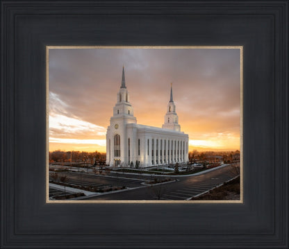 Layton Utah Golden Glow Sunset