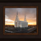 Layton Utah Golden Glow Sunset