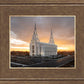 Layton Utah Golden Glow Sunset