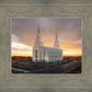 Layton Utah Golden Glow Sunset