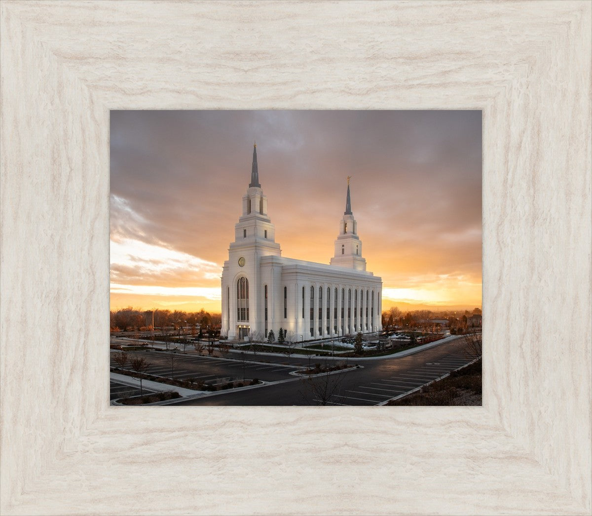 Layton Utah Golden Glow Sunset