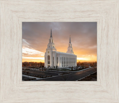 Layton Utah Golden Glow Sunset