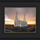 Layton Utah Golden Glow Sunset
