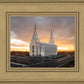 Layton Utah Golden Glow Sunset