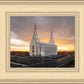 Layton Utah Golden Glow Sunset