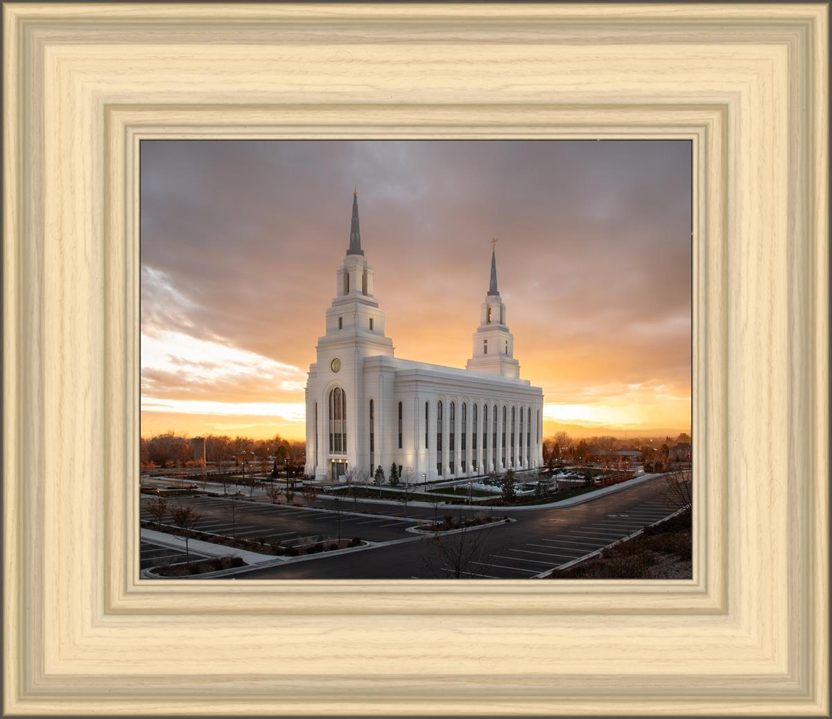 Layton Utah Golden Glow Sunset