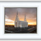 Layton Utah Golden Glow Sunset