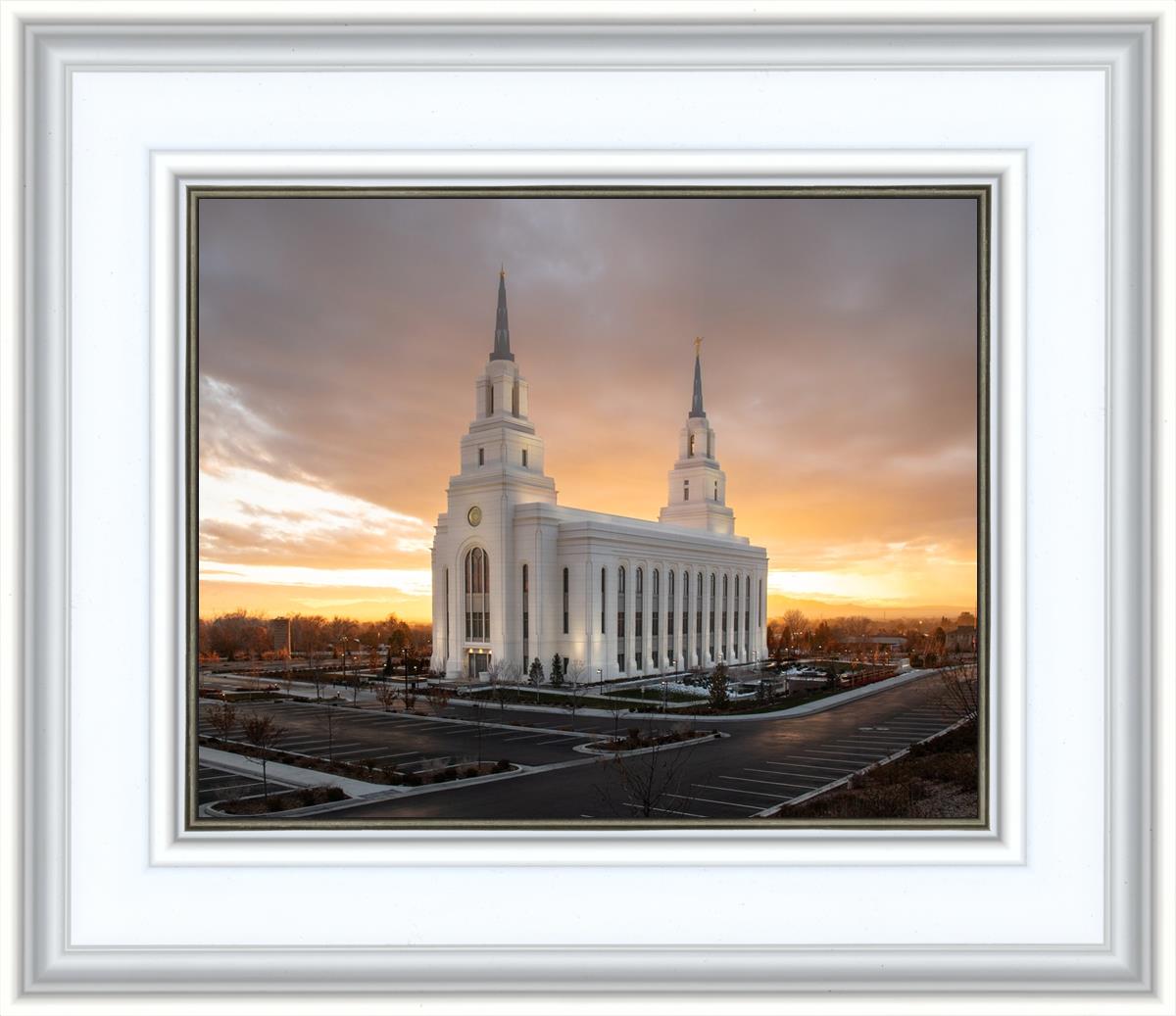 Layton Utah Golden Glow Sunset