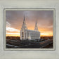 Layton Utah Golden Glow Sunset