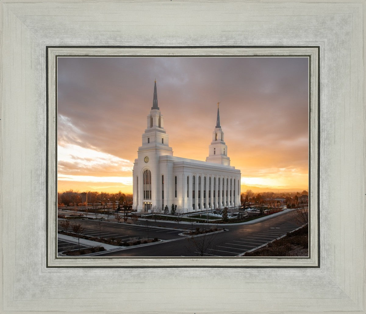 Layton Utah Golden Glow Sunset