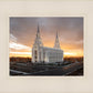Layton Utah Golden Glow Sunset
