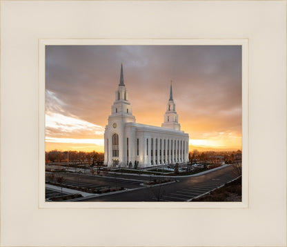 Layton Utah Golden Glow Sunset