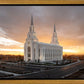 Layton Utah Golden Glow Sunset