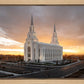 Layton Utah Golden Glow Sunset