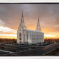 Layton Utah Golden Glow Sunset