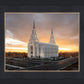 Layton Utah Golden Glow Sunset