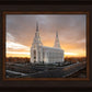 Layton Utah Golden Glow Sunset