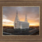 Layton Utah Golden Glow Sunset