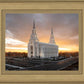 Layton Utah Golden Glow Sunset