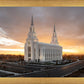 Layton Utah Golden Glow Sunset