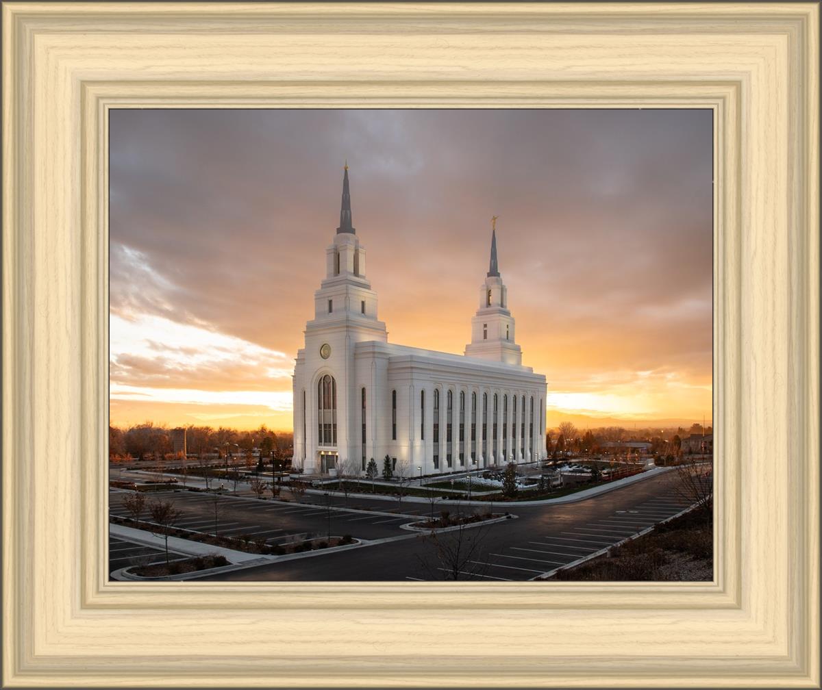 Layton Utah Golden Glow Sunset