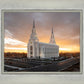 Layton Utah Golden Glow Sunset