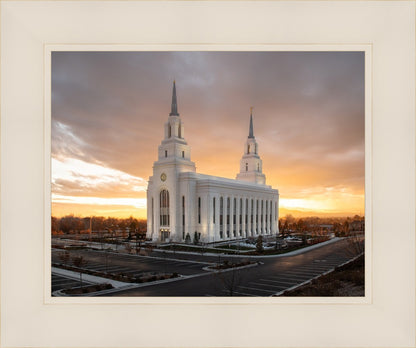 Layton Utah Golden Glow Sunset