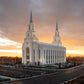 Layton Utah Golden Glow Sunset