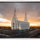 Layton Utah Golden Glow Sunset