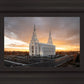 Layton Utah Golden Glow Sunset