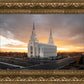 Layton Utah Golden Glow Sunset