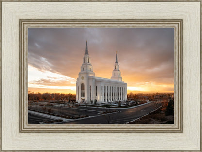 Layton Utah Golden Glow Sunset