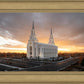 Layton Utah Golden Glow Sunset