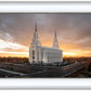 Layton Utah Golden Glow Sunset