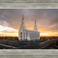 Layton Utah Golden Glow Sunset